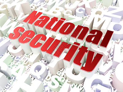 保卫家园字体保护概念 国家按字母字母背景的国家安全背景