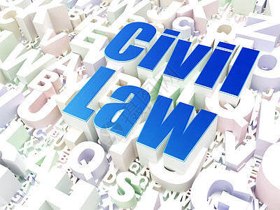 保卫家园字体法律概念 关于字母背景的民法背景