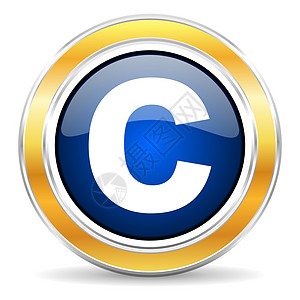 版权图标精力网络品牌财产圆圈执照法律计算机蓝色字母图片
