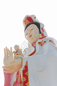 关燕佛像雕塑雕像孩子上帝精神姿势宗教文化艺术信仰图片
