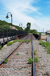 火车铁路铁路轨迹路线图片
