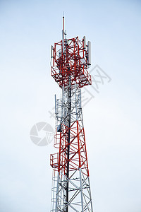 传输塔电话全球辐射发射机移动车站数据电视天空播送带宽图片