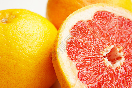 葡萄果热带橙子素食主义者柚子团体饮食果汁异国茶点营养图片