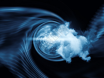 Vortex 灯光原子作品宇宙算法开发轻轨星云科学物理学气体图片