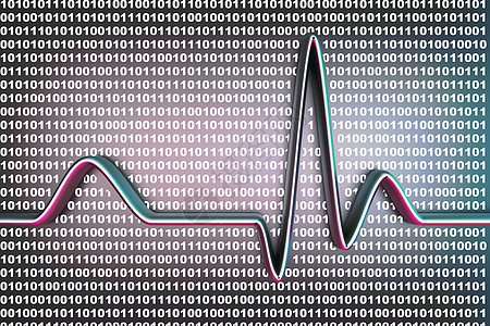 数字电子ECG代码曲线图表药品速度生活屏幕诊断韵律技术程序图片