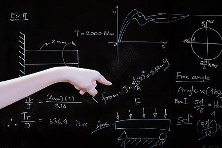 黑板绘画科学教育动力学课堂学校声学运动定理自然哲学图片