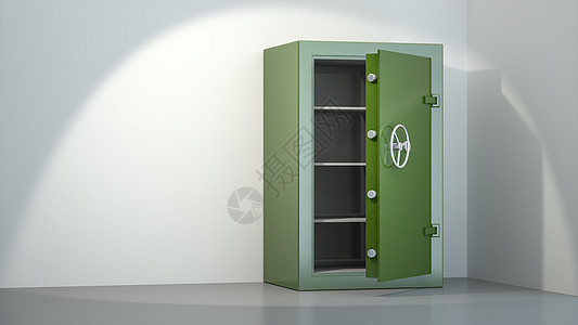 安全打开订金银行业盒子贮存力量房间保险金属秘密金库图片