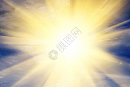 光向天堂 太阳的闪耀 宗教 上帝 圣灵图片