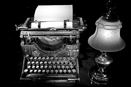 打字机故事新闻业小说家小说桌面床单碳粉作家机械纽扣秘书高清图片素材