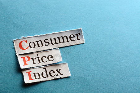 cpi 缩略语绿色商业数据拼贴画价格经济蓝色金融预算消费者图片