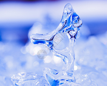冻结的天然冰雕 大自然抽象艺术天气冰柱冰川反射宏观季节雕塑雕刻水晶冷藏图片