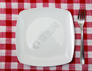 白板和叉木头团体食物桌子服务用具午餐餐具厨房餐厅图片