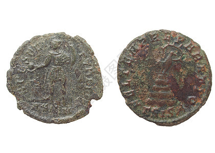 罗马硬币货币金融古董历史宏观现金钱币学宝藏历史性商业背景图片