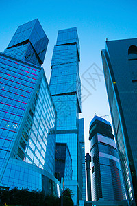 现代办公大楼城市反射窗户金融生长工作财产天空景观摩天大楼图片