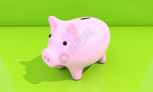 养猪银行孩子们开支钱箱制品财政支出计算陶瓷现金储蓄图片