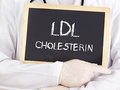 医生显示信息 德语的LDL胆固醇胆固醇图片