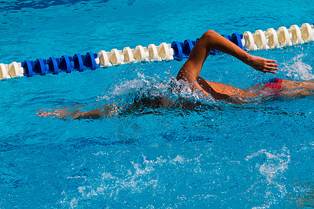 游泳  股票图像女士活动竞争力量蓝色游泳衣行动成人运动员运动图片