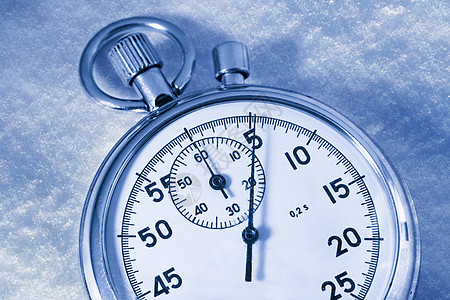 雪上观雪运动冻结竞赛商业时间表记录精加工水晶手表警觉图片