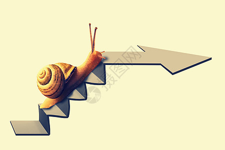 台阶上的斯奈尔成就蜗牛商业职业耐力梯子动作体力脚步斗争图片