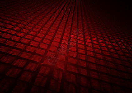 红色线条红色平方抽象背景辉光速度互联网地球网络技术地平线科学黑色线条背景