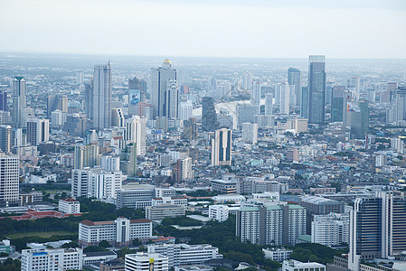 Bangkok 城市风景景观摩天大楼市中心天线交通天空商业旅行建筑建筑学图片