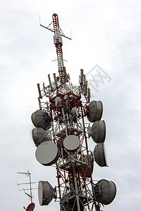 天天线卫星桁架移动电磁听筒频率科技系统中继器信号图片