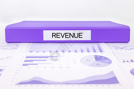 收入文件 图表分析 收入分析和财务报告背景图片