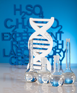 模型 实验室玻璃器件质子药品吉祥物细胞药店活力测试力量公式实验图片