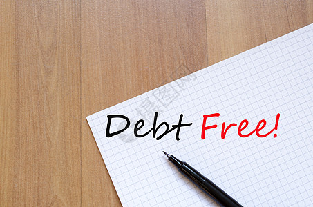 债务自由概念信用预算银行生活铅笔商业经济家庭贷款教育图片