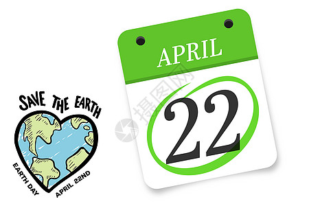 April 22号复合图像地球行星环境日历图片