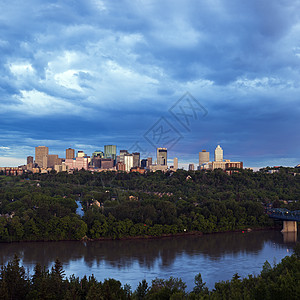 加拿大艾伯塔省埃德蒙顿Edmonton的全景图片