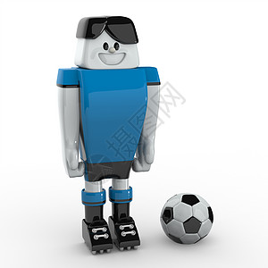 3D 足球运动员游戏衬衫冠军微笑锦标赛玩家运动团队国际男生图片