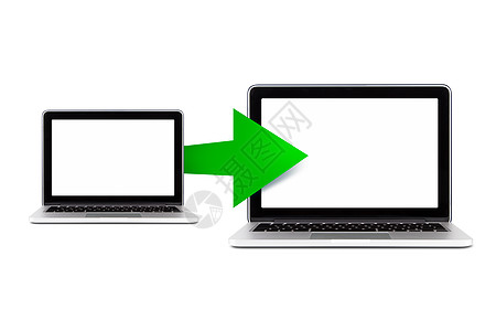 数据传输图标空白互联网箭头插图技术电脑绿色屏幕下载白色图片
