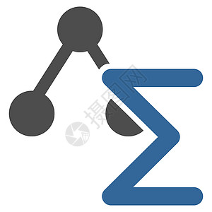 分析图标计算图表会计解决方案科学字形链接公式功能化学图片