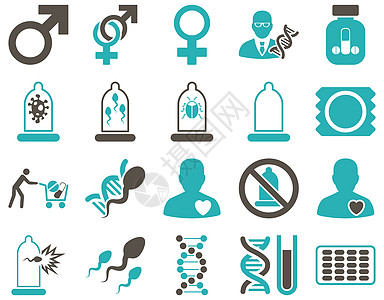 医疗图标集援助父母技术药品代码女士遗传学科学家科学橡皮图片