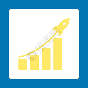 启动开始销售图标报告统计收益技术飞船投资按钮战略销售量火箭图片