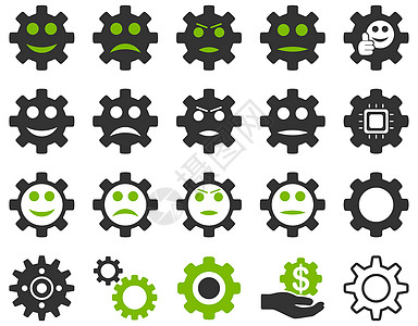 工具和微笑工具图标创造力银行业控制合作金融快乐工厂表情工程符号图片