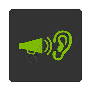 广告图标营销音乐噪音公告生态扩音器扬声器圆形喇叭演讲图片
