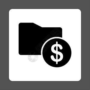 货币文件夹图标销售量平衡信用商业现金按钮灰色目录背景捐款图片