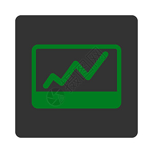 股票市场图标报告屏幕进步统计字形按钮展示商业信息灰色图片