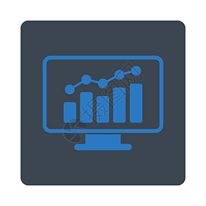 监测图标展示进步电视图表饼形桌面电脑信息屏幕销售量图片