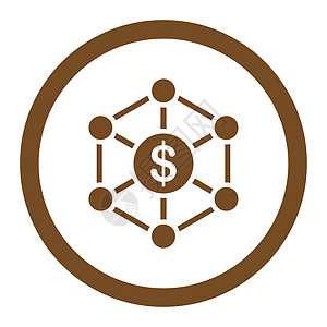 方案图标字形硬币项目圆圈控制节点等级团体支付公司图片