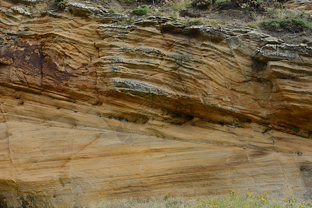 克拉萨奇湾沙岩层图片