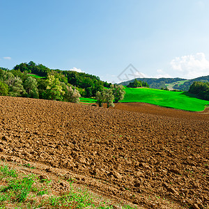 山丘小路土壤地球地面草地牧场农场种植园农村折叠图片
