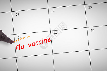 黑标记复合图象卫生流感医疗保健写作黑色墨水绘画预防疫苗图片