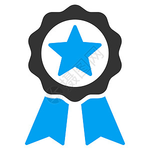 认证海豹图标丝带贴纸横幅邮票优胜者蓝色成就徽章保修单文凭图片