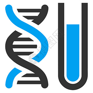 遗传分析图标化学实验医疗蓝色dna工程基因组药品字形螺旋图片