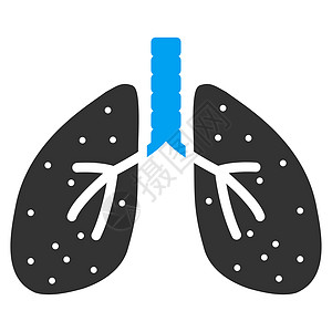 肺部图标身体呼吸生物支气管生物学诊断器官药品鼻音字形图片