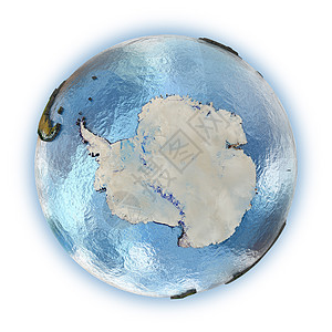 南极洲浮雕海洋地球行星气氛宽慰国家插图边框大洲图片