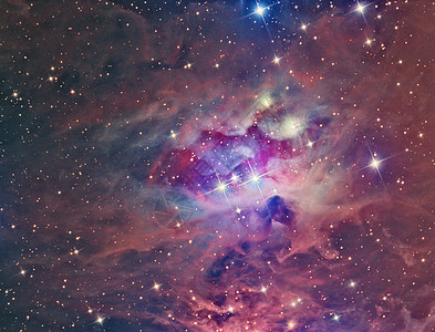 NGC 1973年 正在运行的人类星云图片